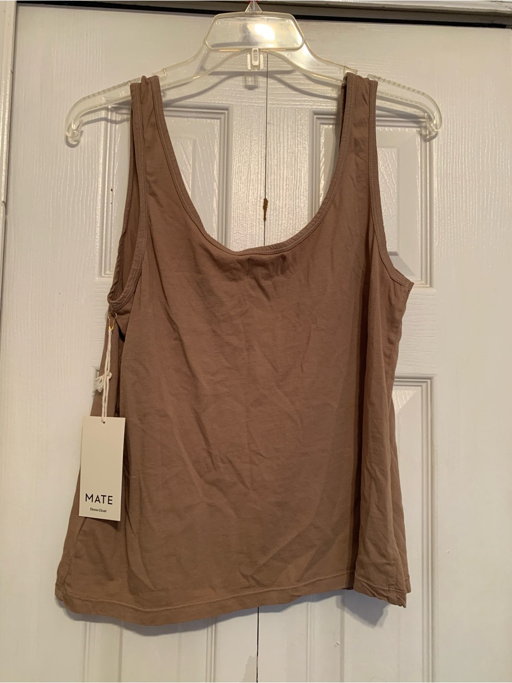 Mate The Label Layering Tank Mushroom Size Large NWT - Picture 6 of 7